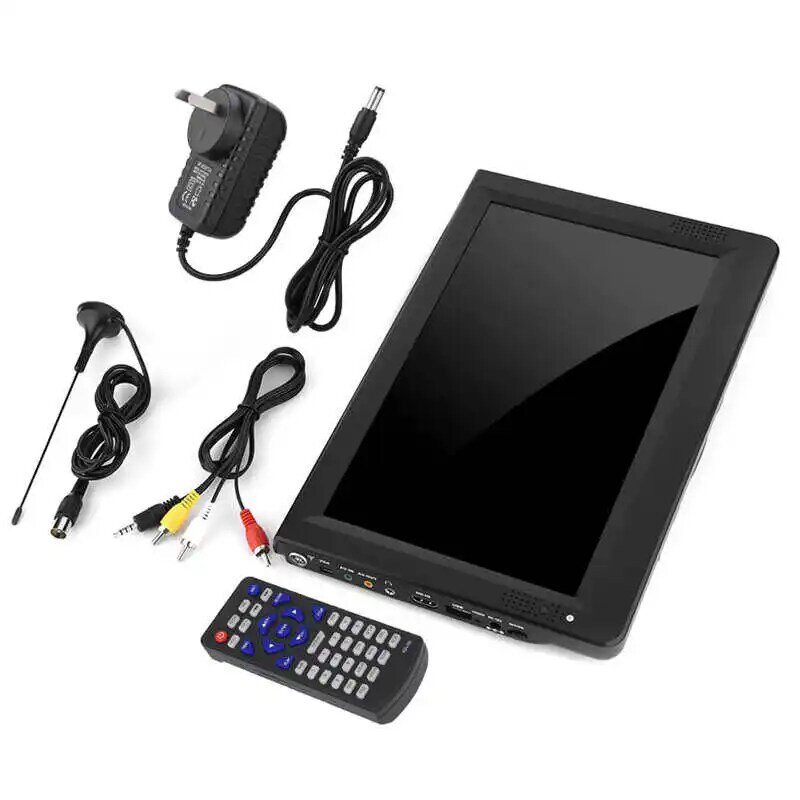 LEADSTAR – télévision numérique Portable HD 12 pouces, lecteur MP4 MP3 TFT DVB-T2
