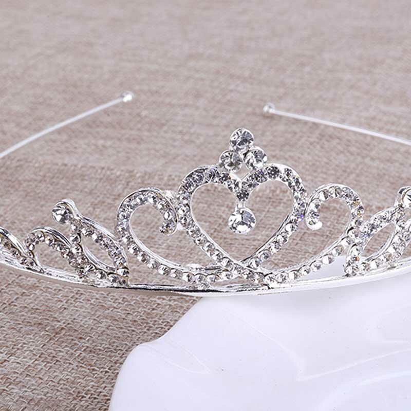 Diademas de Diadema de cristal para mujer y niña, bandanas simples para el pelo, accesorios para el cabello de boda de princesa, novia y Noiva