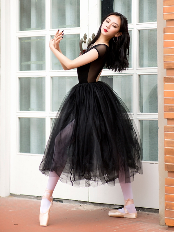 Falda de tul Vintage para mujer Ropa de baile de Ballet de lujo par 