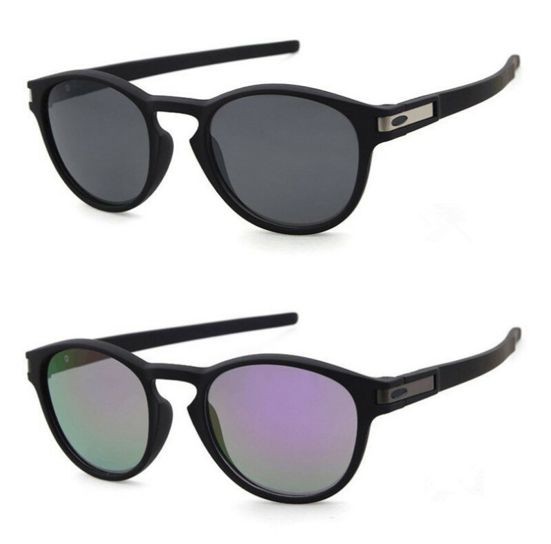 Gafas de sol redondas clásicas para hombre y mujer, lentes de sol ovaladas para deportes al aire libre, antirreflectantes, UV400, marca de lujo, 9265