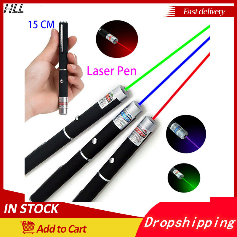 5MW High Powerful Laser Sight Pointer Adjustable Lazer Torch Meter Green Blue Red Hunting Accessories Cat Toys Torch Lasers Pen