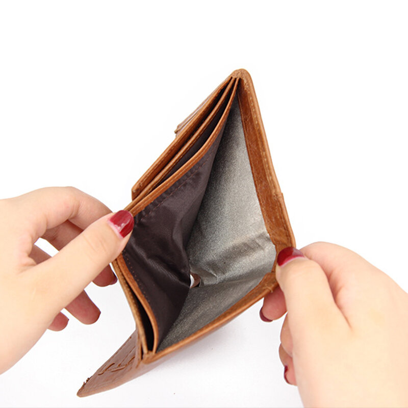 Fullmetal Alchemist-billetera con estampado para hombre, billetera masculina de cuero genuino, tarjetero de alta calidad