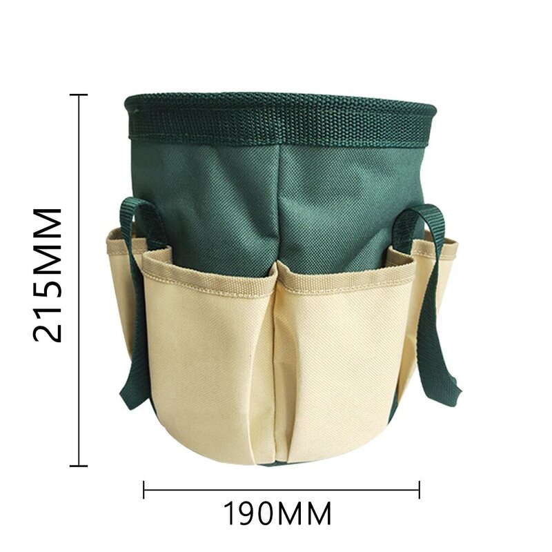 TAITU Garden – sac à outils d'extérieur et d'intérieur, kit de rangement d'outils de jardin avec 4 poches Oxford, sac épais Portable