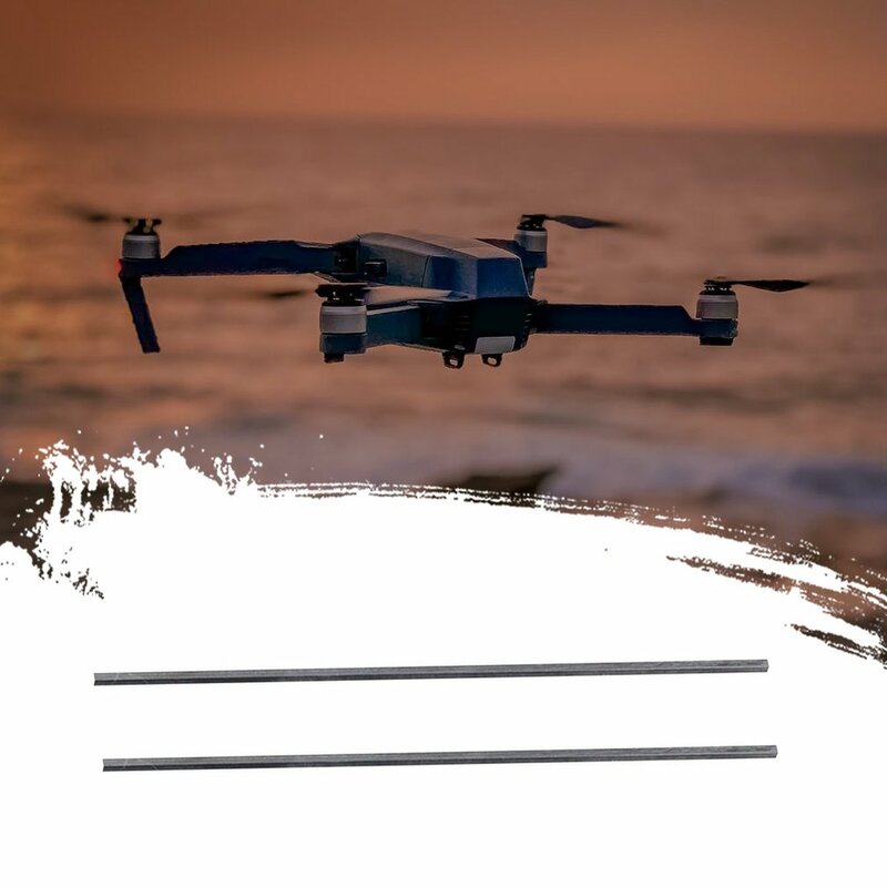 Carbon Tail Boom Support Rods For V977 V930 XK K110 RC Helicopter Spare Replacement Part Control Toys