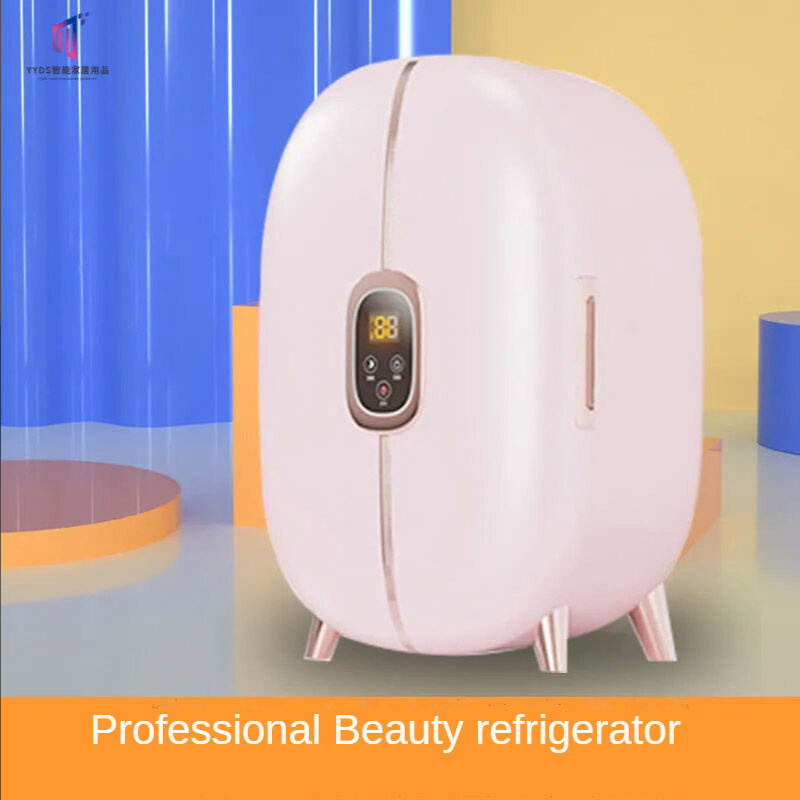 Cosméticos geladeira mini pequena geladeira única porta cuidados com a pele máscara termostato geladeira cuidados com a pele geladeira