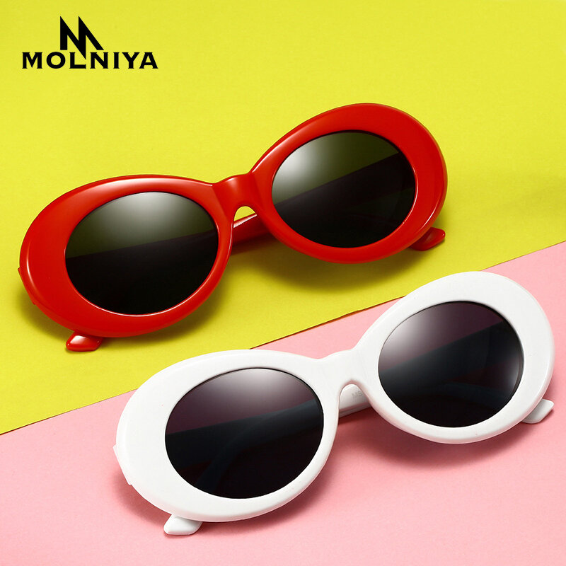 Gafas De Sol clásicas para mujer, lentes De Sol con protección ovaladas UV400, 2020
