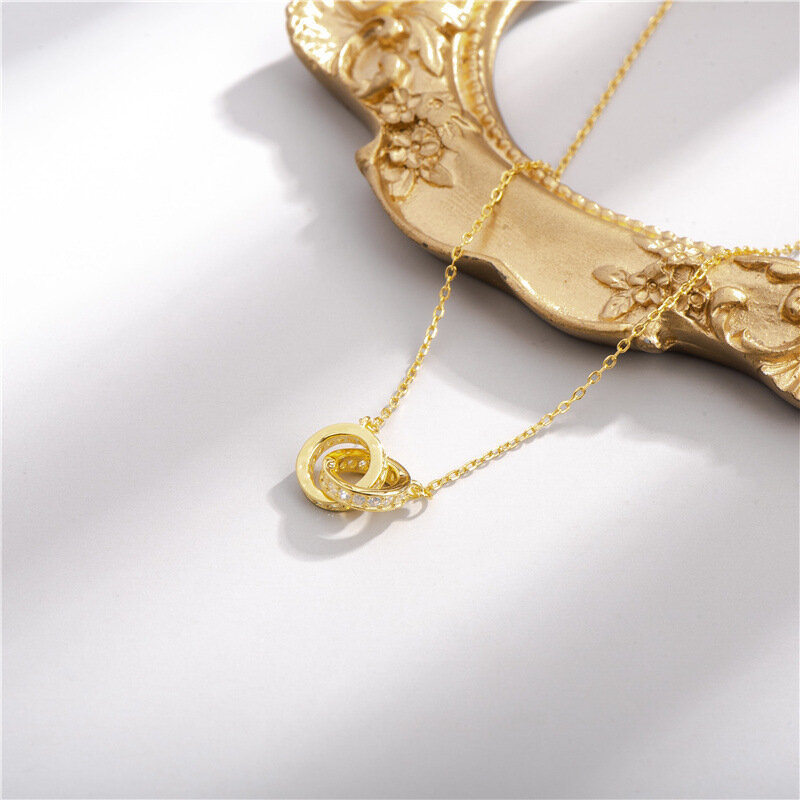 Sodrov 925 Perak Murni Kalung Liontin untuk Wanita Pribadi Perhiasan Kalung Kualitas Tinggi Perak 925 Perhiasan Liontin