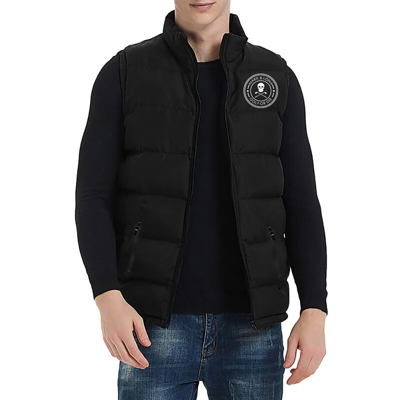 Мужская зимняя куртка с принтом Mark Lona, теплая ветрозащитная куртка без рукавов, уличная одежда, 2021