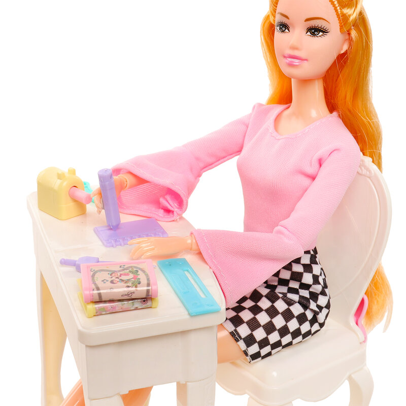 Miniatura Barbie Doll Acessórios para Crianças, Itens Kawaii