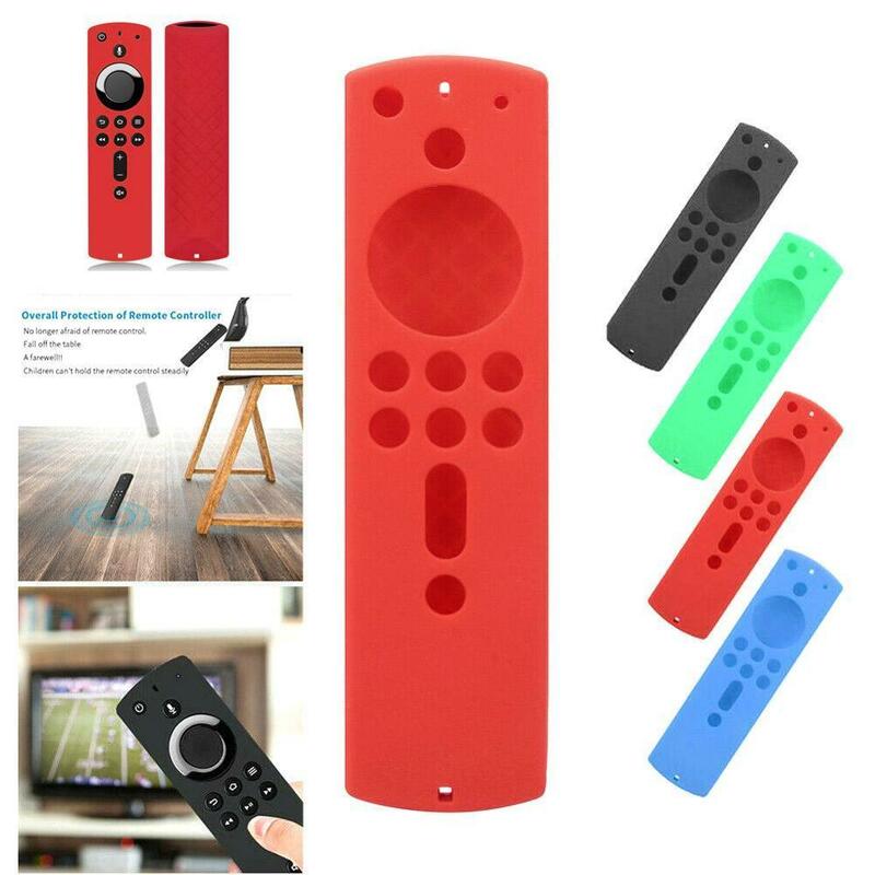 1PC Remote Control Cover Protective Case Silicone Shockproof For Fire TV Stick 4K Durable Anti Slip Accessories