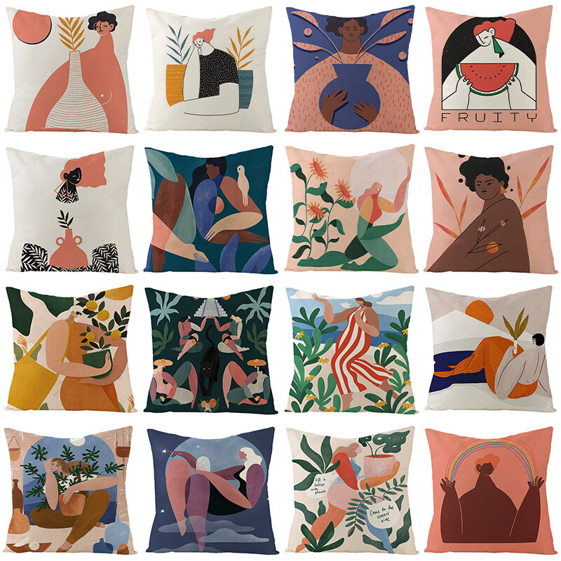 Pittura Picasso fodera per cuscino cuscini decorativi per divano federa in poliestere sul cuscino Art cuscini da tiro
