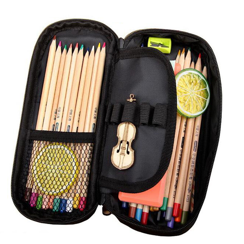 New Fashion Stranger Things Pencil Bags Makeup Bag Teenage Boys Girls Cosmetic Cases Kids School Supplies Stationery Storage Bag
