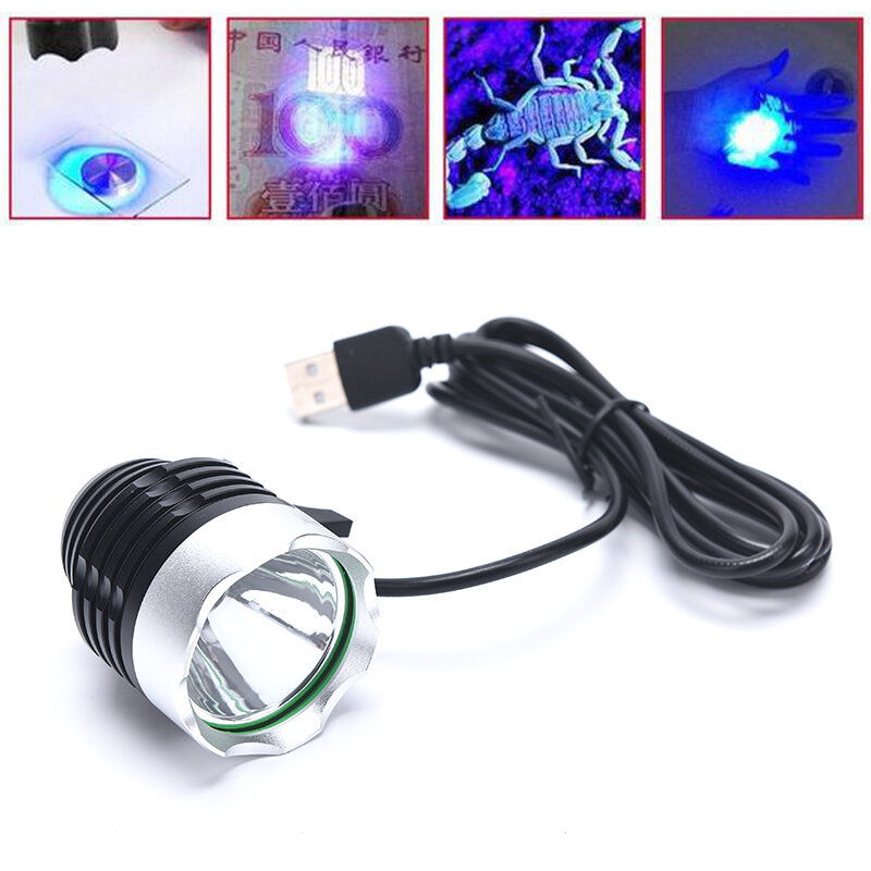 Lámpara LED de curado con luz UV USB ajustable para reparación de plac 