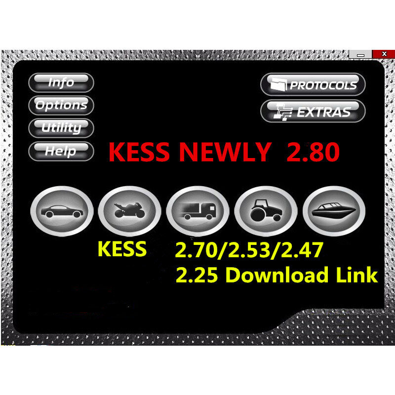 Enlace de descarga de Software para Kess V5.017 K-TAG V7.020 KESS 2021 ECU, Programa de giro, 2,53 KSuite V2.80/2,70/5.017 KESS 2,25 K-TAG 2,70