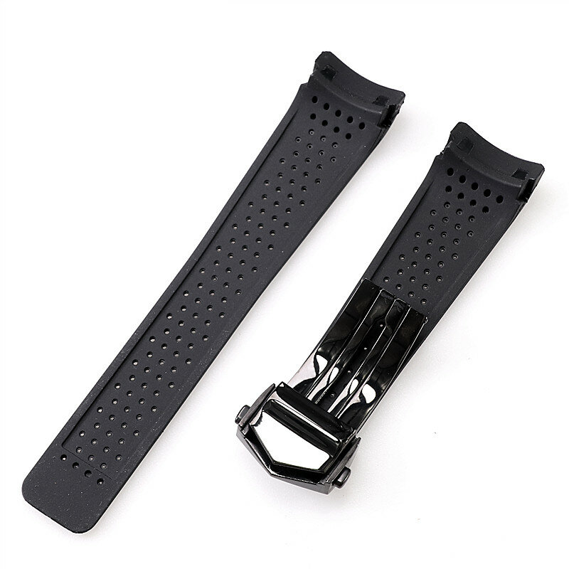 22mm silicone rubber strap for Samsung Galaxy 46mm s3 S4 waterproof sports Breathable watch strap bracelet band wristband