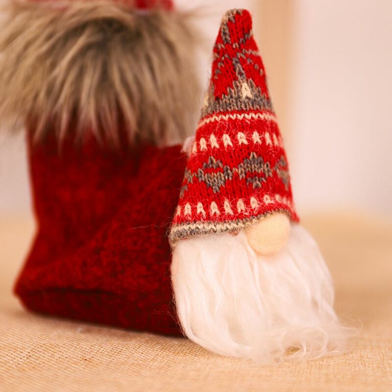 1 PCS Chair Table Foot Covers Christmas Decor For Home Christmas Table Decor Ornament 2020 Xmas Party Decor New Year Gift