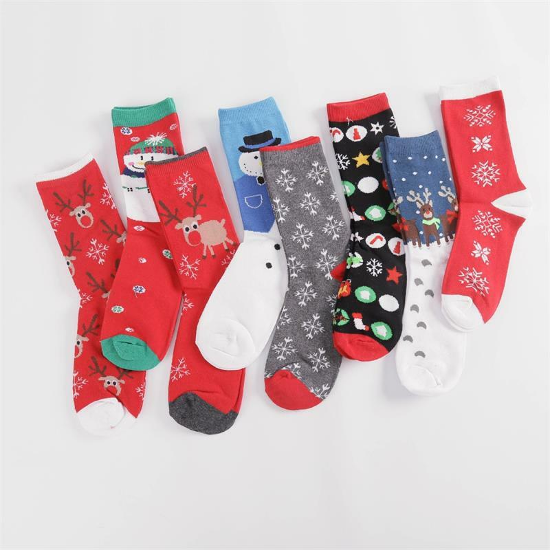 1 пара, женские рождественские носки