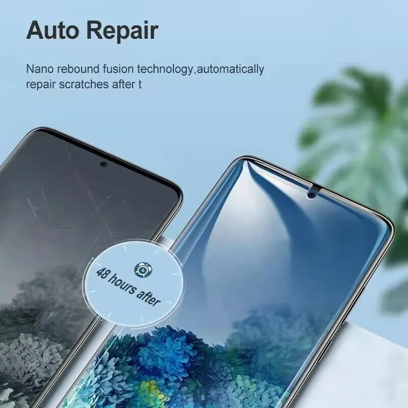3D curved Full coverage TPU Soft Hydrogel Film For Samsung S21
