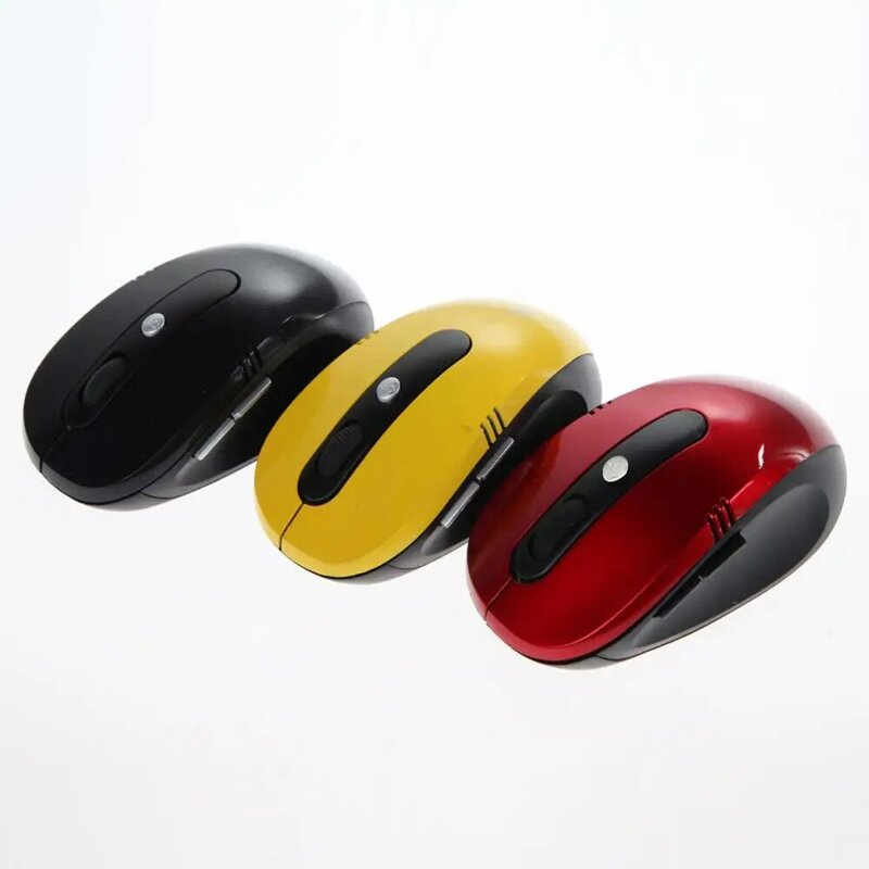 Universal 2.4GHz Wireless Mouse 1600DPI Adjustable Optical Computer Mouse Ergonomic Game Mice With USB Receiver For PC Laptop