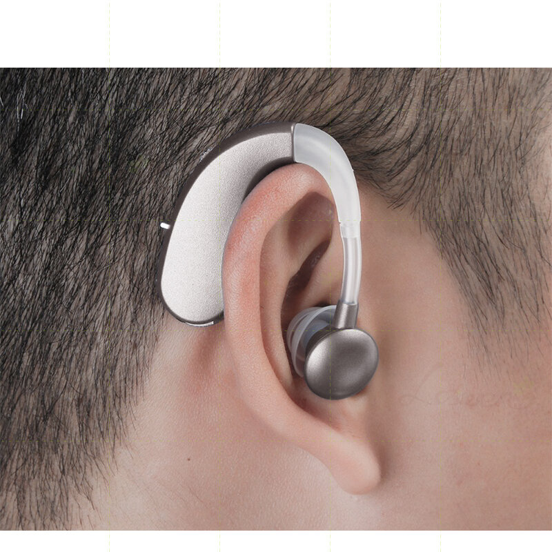 Alat Bantu Dengar Isi Ulang Fonaudio untuk Tuli/Lansia Amplifier Suara Telinga Alat Bantu Dengar Ukuran Mini Nirkabel Mikro Yang Dapat Disesuaikan