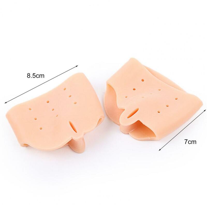1 Pair Forefoot Pad Soft Protect Toes SEBS Toe Separator Cushion Pain Relief Shoes Insole Pad for Unisex