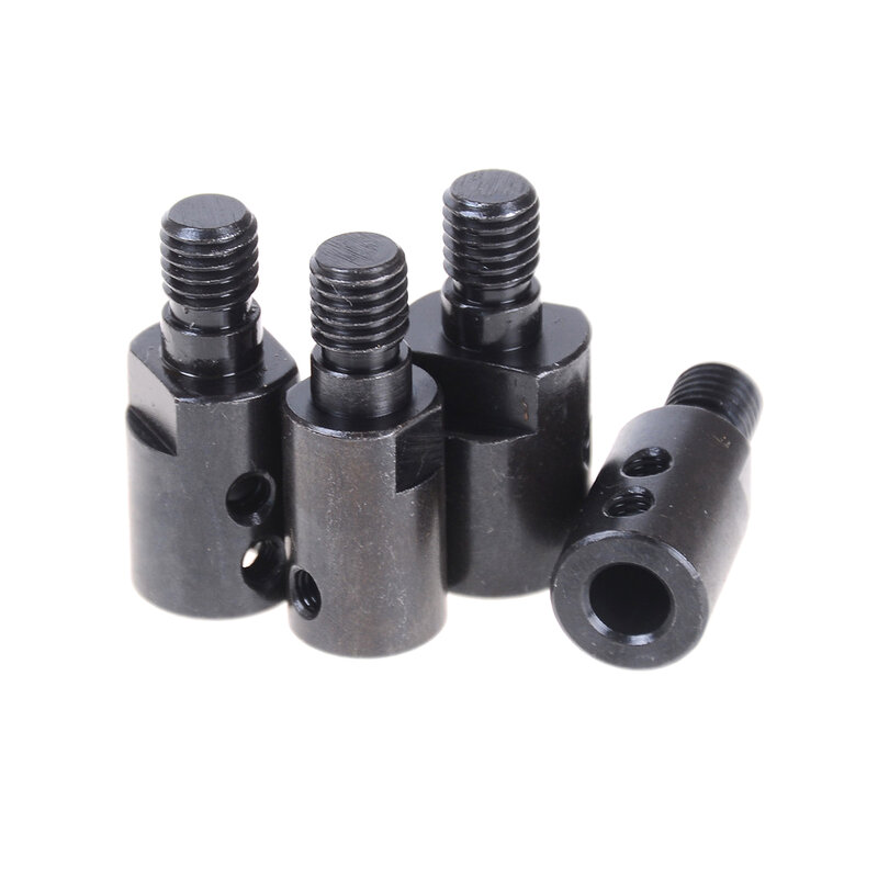 Schwarz 5mm/8mm/10mm/12mm Schaft M10 Arbor Dorn Stecker Adapter Für Winkel grinder Schneiden Werkzeug Zubehör