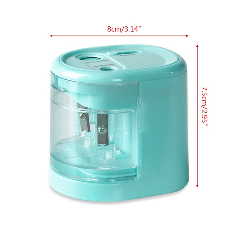 Electric Pencil Sharpener Innovative Automatic Smart Double Hole School Office Stationery Stationery Student Gift Drop Shipping