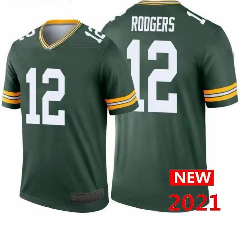 2021 Packers męska koszulka RUGBY rozmiar: S-M-L-XL-2XL-3XL najwyższa jakość