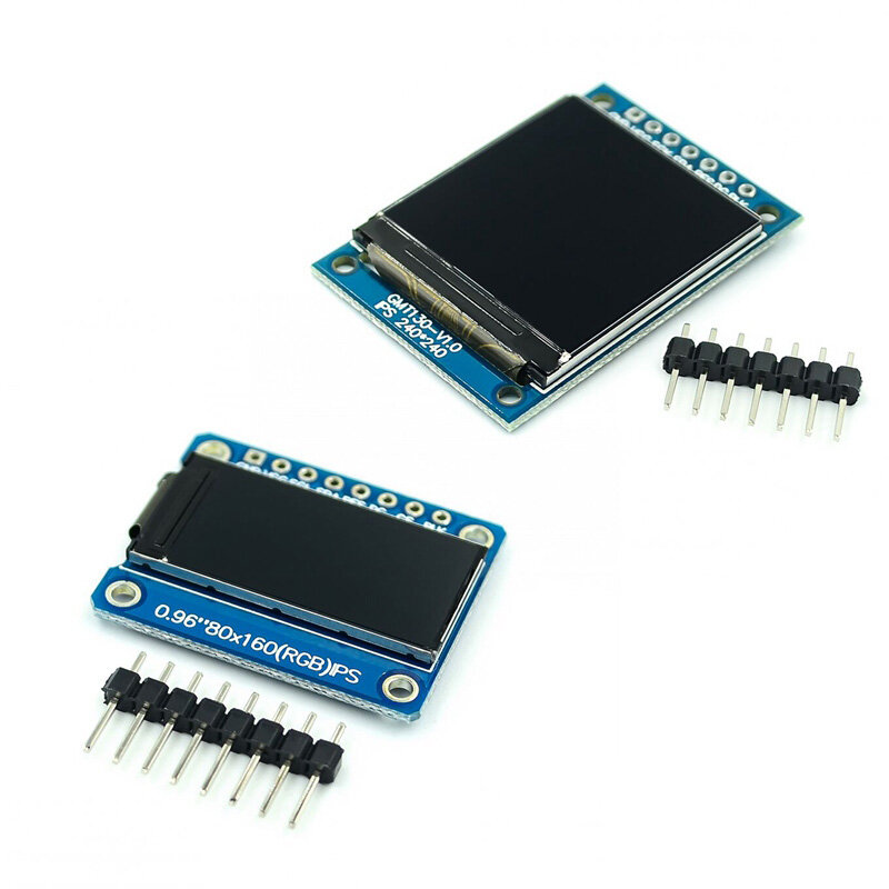 TFT LCD Display 80*100 240*240 SPI interface, for Adunio Full Color Lcd Screen 0.91 inch 1.3  inch Drive IC St7735 St7789
