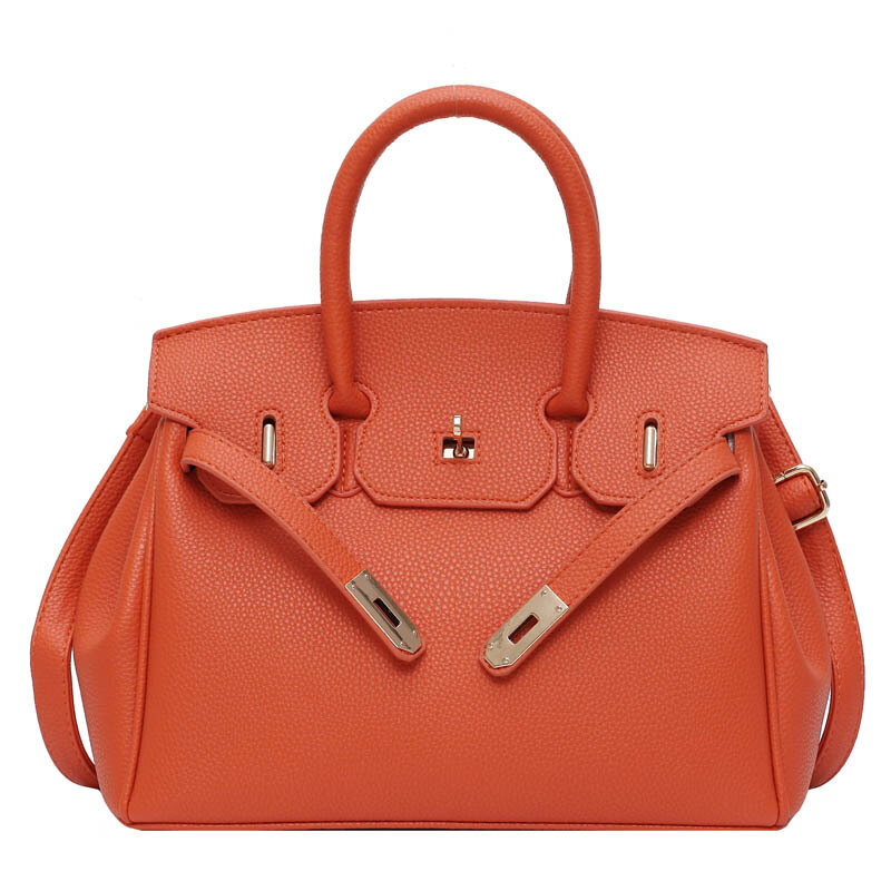 Fashion lady handbag high quality PU leather lady designer one shoulder messenger bag and wallet lady chain messenger bag
