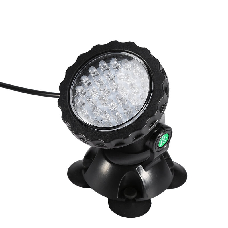 36 ‑LED wodoodporna zatapialne reflektor lampa krajobrazowa do akwarium ogród staw/oczko wodne basen zbiornika