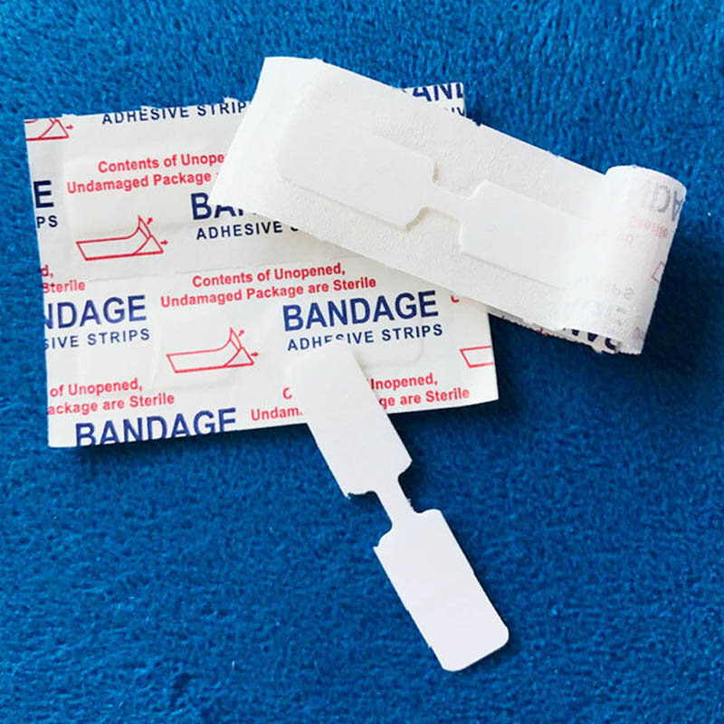 10 pçs/caixa ataduras adesivas à prova dwaterproof água do jogo da emergência do auxílio da faixa do fechamento da ferida