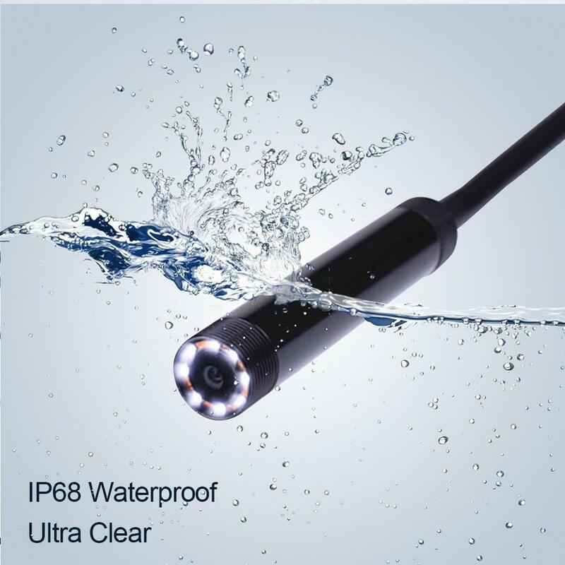 KERUI 1200P WIFI Endoskop IP67 Wasserdichte HD Drahtlose Schlange Inspektion Kamera USB Endoskop Für Auto Android IOS Smart Telefon