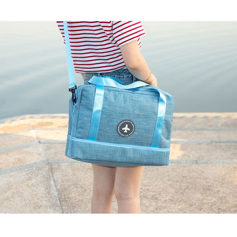 Wodoodporna damska torba podróżna dziewczęca śliczna torba typu Messenger pojemnik z przegródkami do przechowywania odzieży akcesoria na ramię akcesoria do produktów