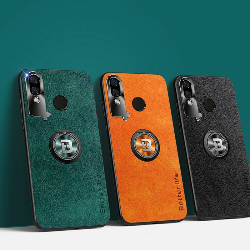 For Huawei Honor 8x 9x 20 30 V30 Pro Luxury Leather Anti Fall For Huawei Honor 30s V20 Originality Silicon Soft Edge Cover