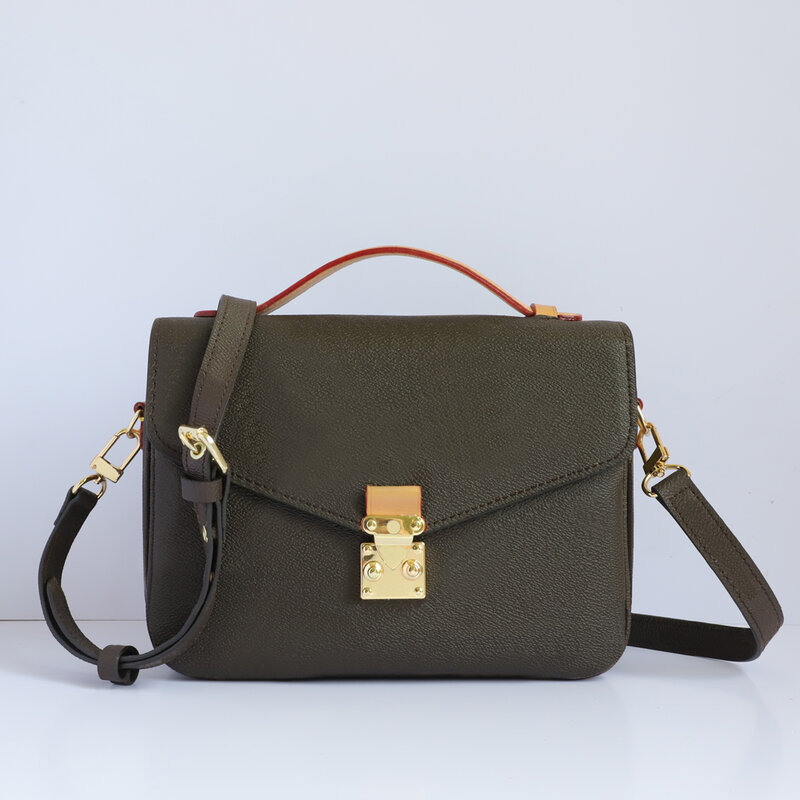 Najwyższa jakość luksusowy projektant torebki klasyczne torby kurierskie Crossbody dla kobiet torebki z naturalnej skóry 40780 szybka dostawa