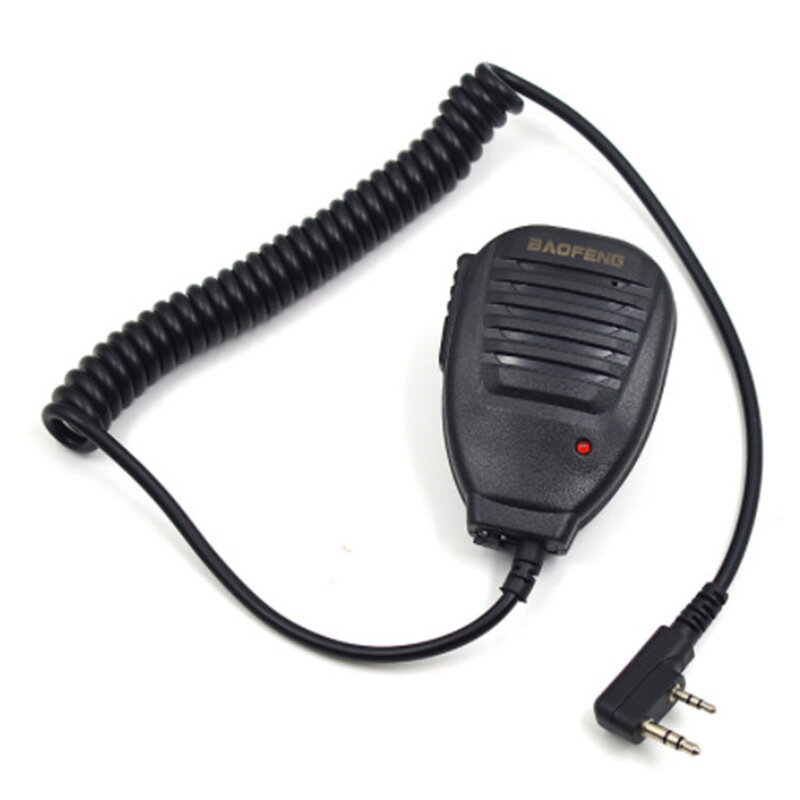 Baofeng UV-5R alto-falante microfone para walkie talkie rádio banda dupla novo