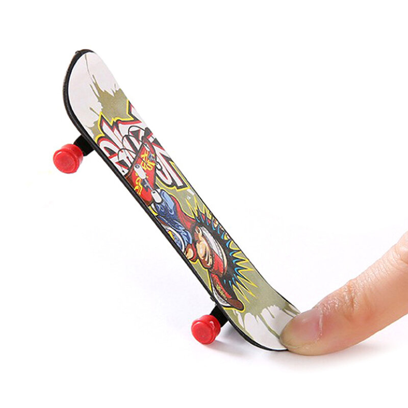 1 Buah Mainan Jari Papan Jari Kayu SkateBoard Jari Profesional Stent Jari Skate Set Baru Anak-anak Hadiah Natal