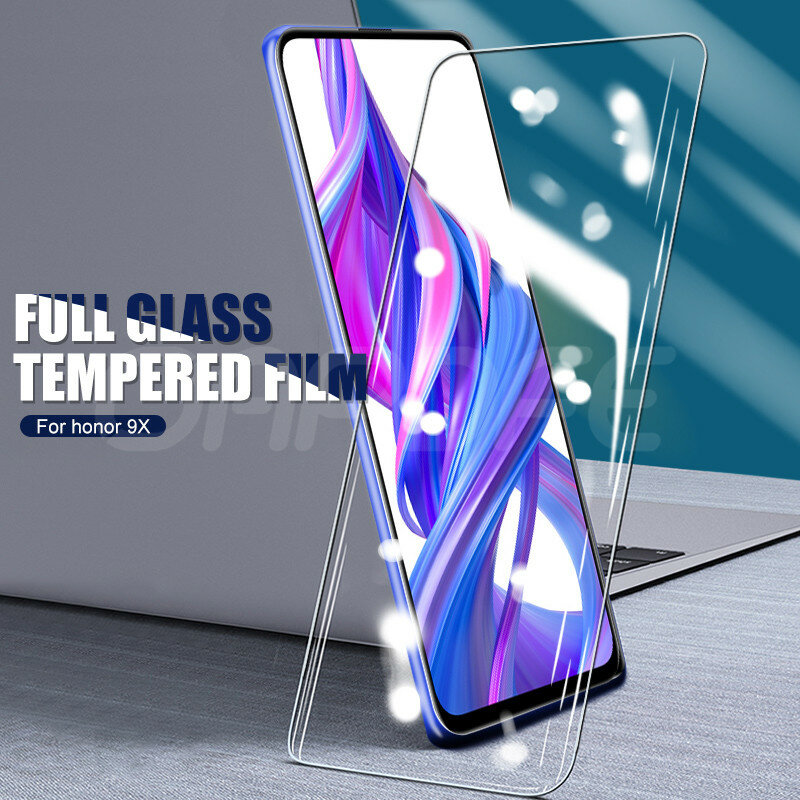 9H Protective Glass For Huawei Honor 8X 8A 8C 8S Tempered Screen Protector Honor 9X 9A 9C 9S 9i 10i 20i 20S Play Glass Film Case