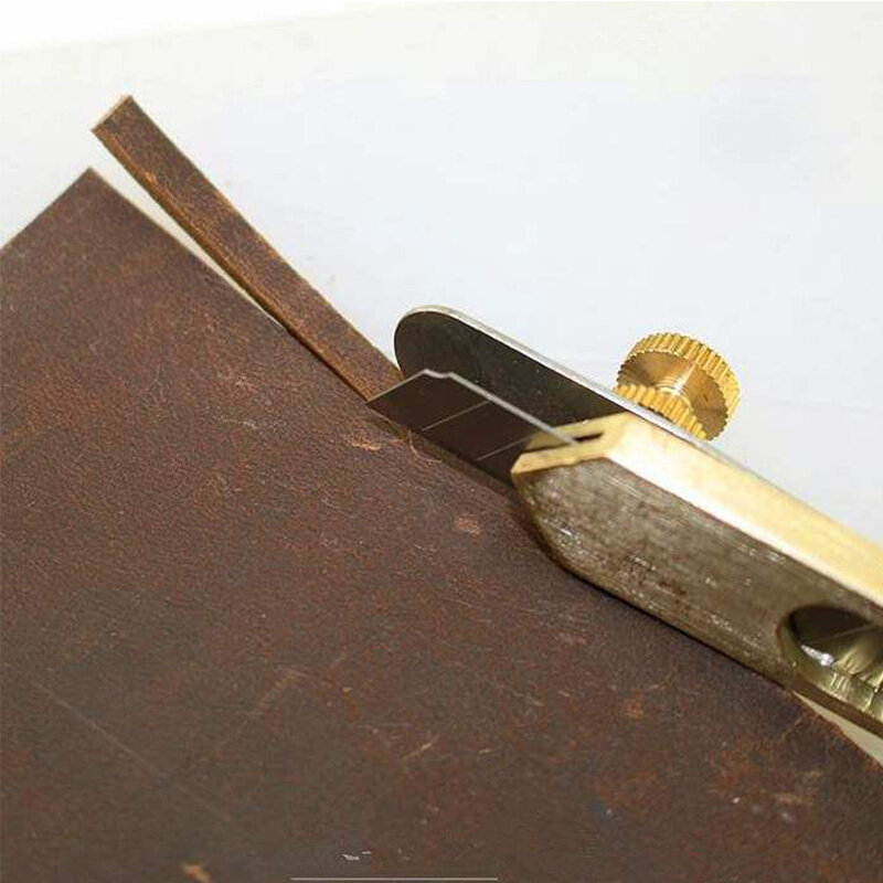 DIY cuir artisanat incision couteau coupeur de cuivre outil de coupe w/Blade