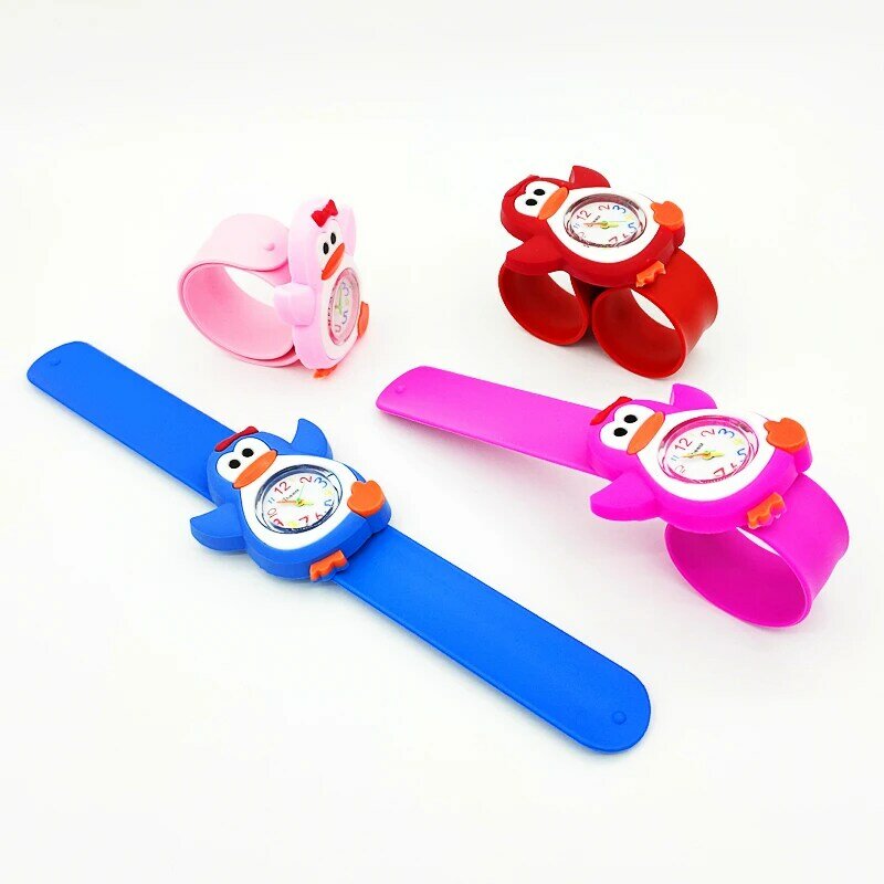 2020新ペンギンパターンベビーおもちゃ子供腕時計キッド少年少女誕生日プレゼントの子供デジタル腕時計子供電子時計時計