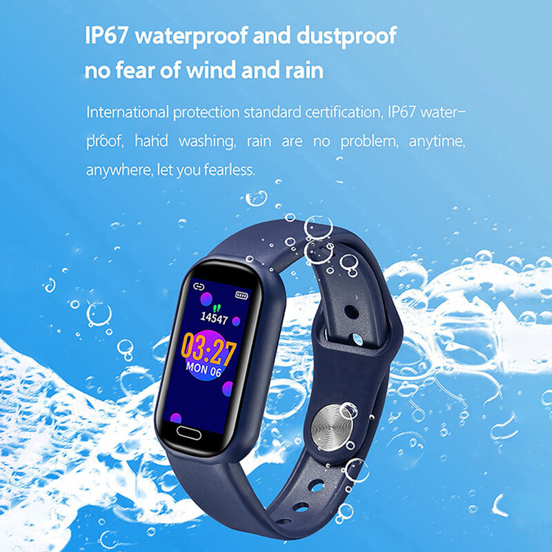 Pulseira inteligente y16 relógio inteligente masculino à prova dwaterproof água banda de fitness monitor de freqüência cardíaca relógio inteligente para xiaomi huawei
