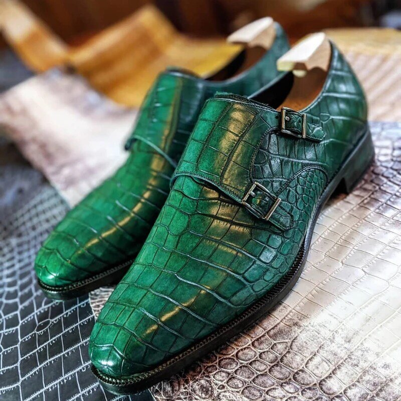 Мужская обувь для улицы весна-осень слипоны из искусственной кожи простые удобные мужские туфли KZ283