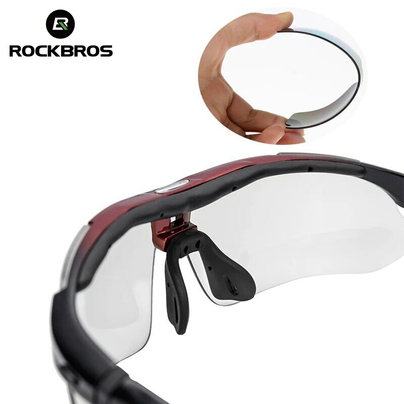 Rockbros ขี่จักรยานแว่นตา Polarized 5เลนส์แผนที่จักรยานแว่นตาขี่จักรยานแว่นตากันแดด MTB Mountain จักรยานขี่จักรยานแว่นตา