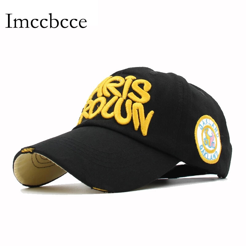 แฟชั่นกีฬากลางแจ้งเบสบอลหมวกสำหรับ Unisex ผ้าฝ้าย Snapback Hip Hop หมวกผู้หญิงผู้ชายตัวอักษรปักหมวก Sun Bone
