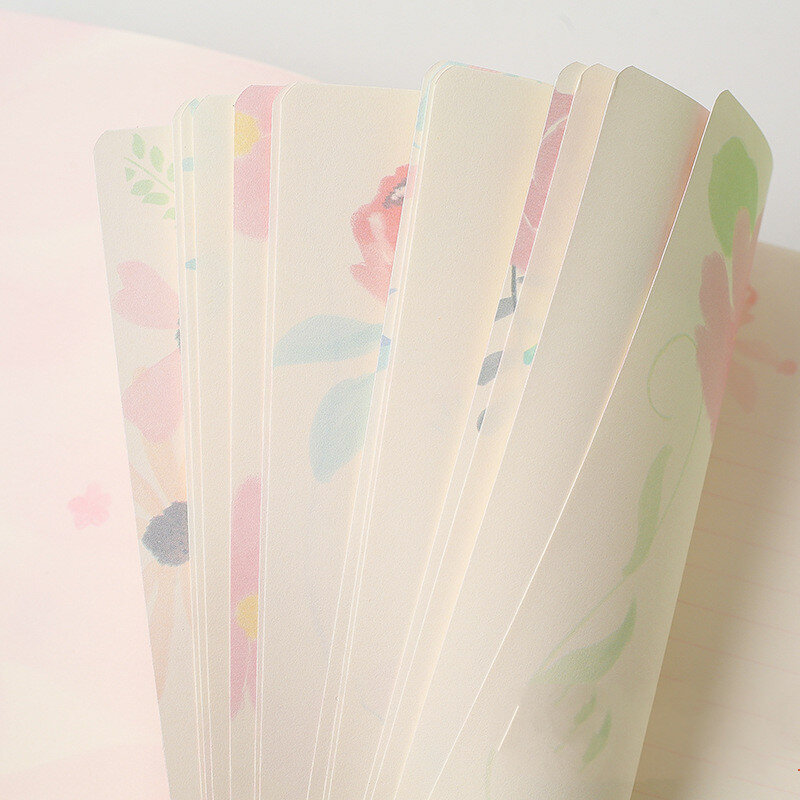 Hardcover Kleur Bloem Creatieve Notebook 32K Mooie Meisje Schrijven Dagboek Planner Boek A5 Magnetische Gesp Gekleurde Blanco Pagina 'S