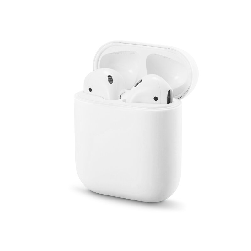 W magazynie nowe silikonowe etui do Airpods1 2nd luksusowe ochronne słuchawki pokrywy skrzynka dla Apple Airpods Case 1 i 2 odporny na wstrząsy rękaw