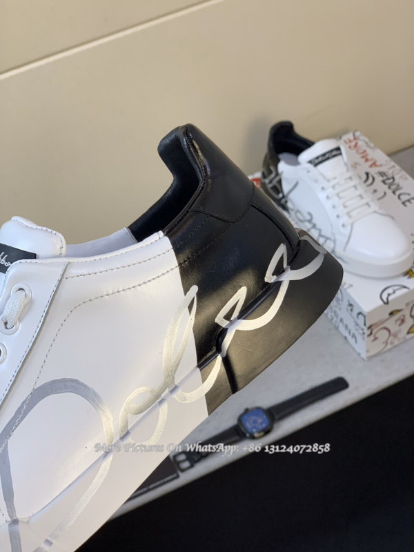 2021 nova miami nappa calfskin tênis designer sapatos masculinos zapatillas de deporte dg portofino dos homens sapatos esportivos de couro genuíno