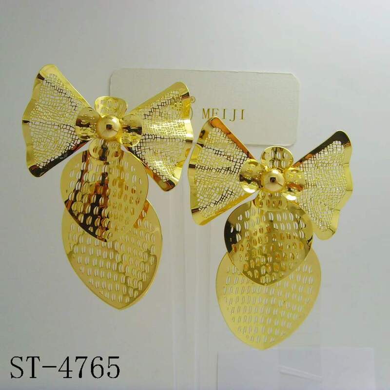 Modne długie kolczyki dla dziewczynek złote kolczyki dla kobiet Funky inspirowane długie kolczyki biżuteria ślubna na prezent