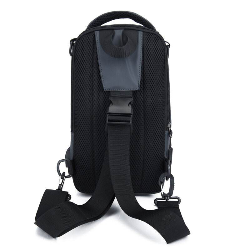 Jchensj-男性用の多機能バックパック,大容量のトラベルバッグ,男性用のチェストバッグ,防水クロスオーバーバッグ